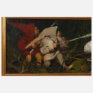 Heinrich Schlitt, Frosch mit Zwergen