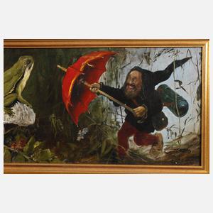 Heinrich Schlitt, Frosch mit Zwergen