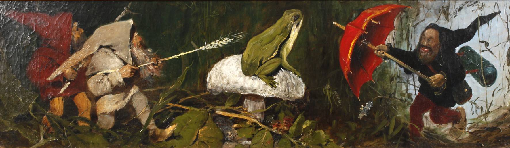 Heinrich Schlitt, Frosch mit Zwergen