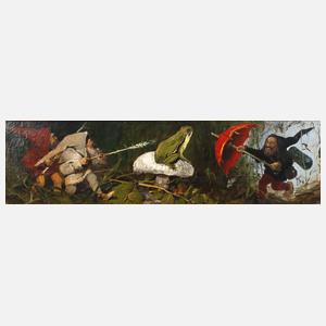 Heinrich Schlitt, Frosch mit Zwergen