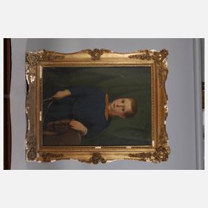 Jungenportrait Spätbiedermeier