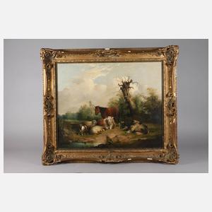 Edmund Bristow, bukolische Landschaft