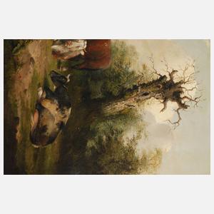 Edmund Bristow, bukolische Landschaft