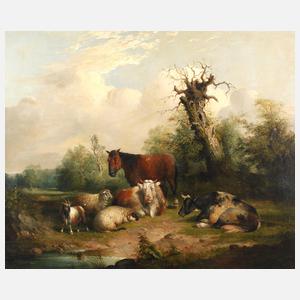 Edmund Bristow, bukolische Landschaft