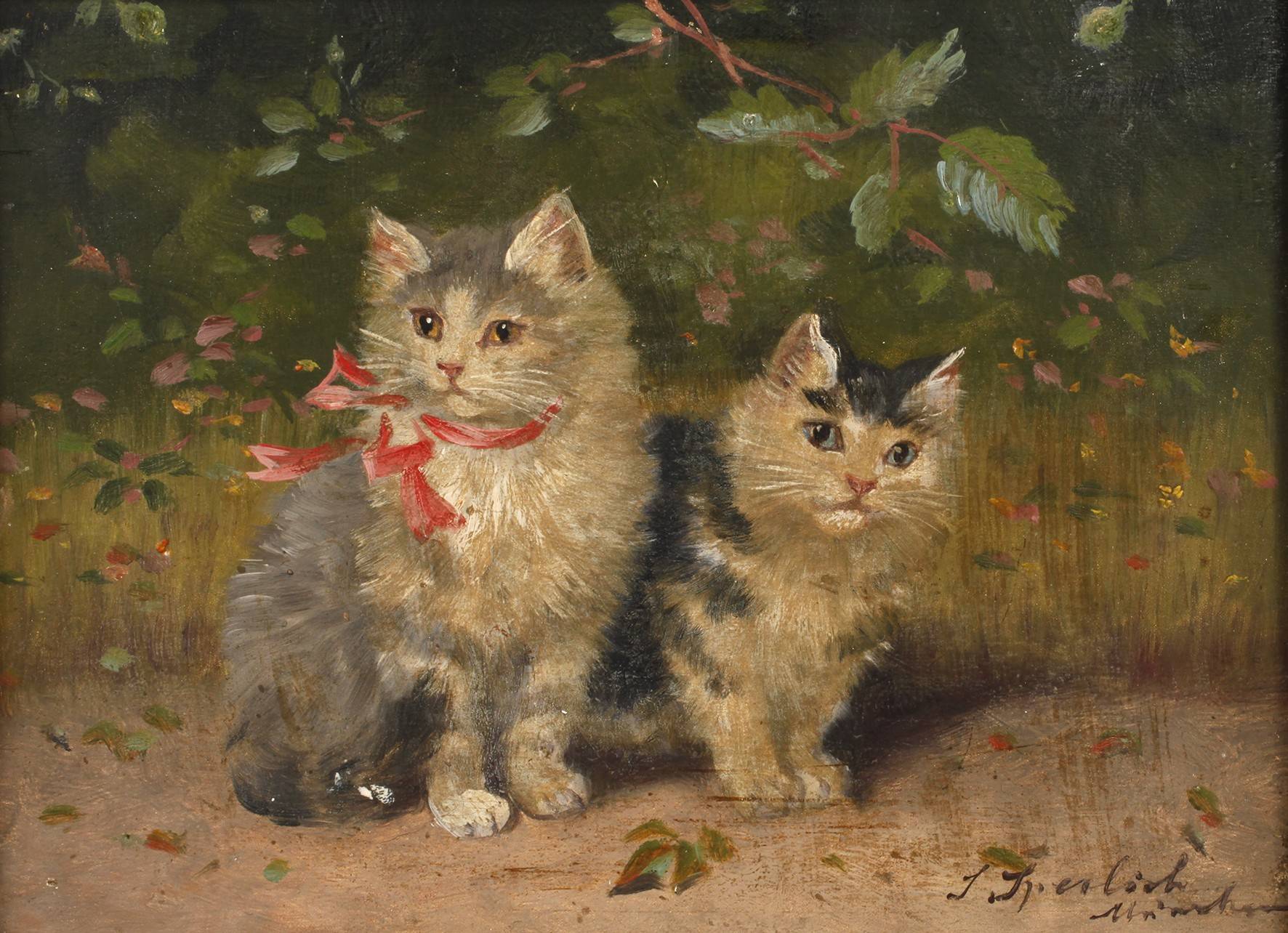 Sophie Sperlich, Zwei Kätzchen