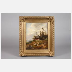 Bauernhaus im Gebirge