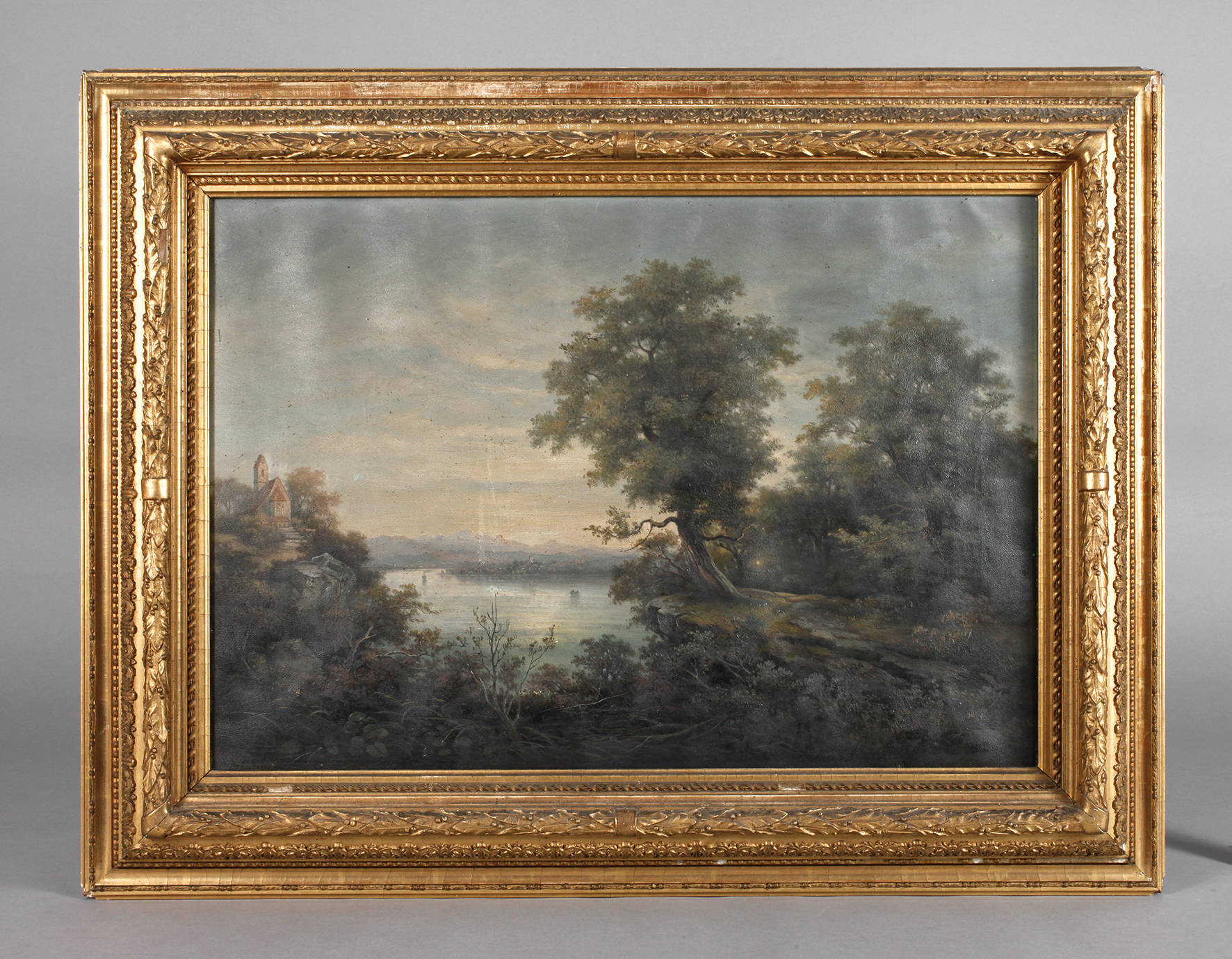 Abendlicher Gebirgssee