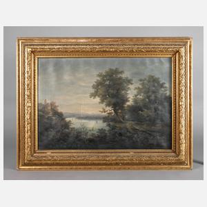 Abendlicher Gebirgssee