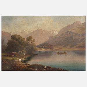 Alfred Dünz, attr., Brienzersee Hasliberge