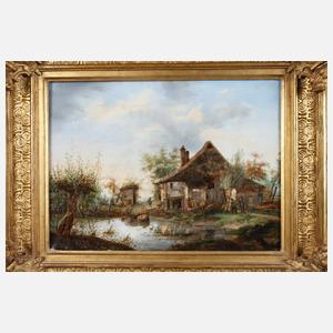 Prof. Johann Christian Klengel, Dorfidyll