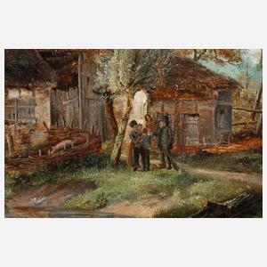 Prof. Johann Christian Klengel, Dorfidyll