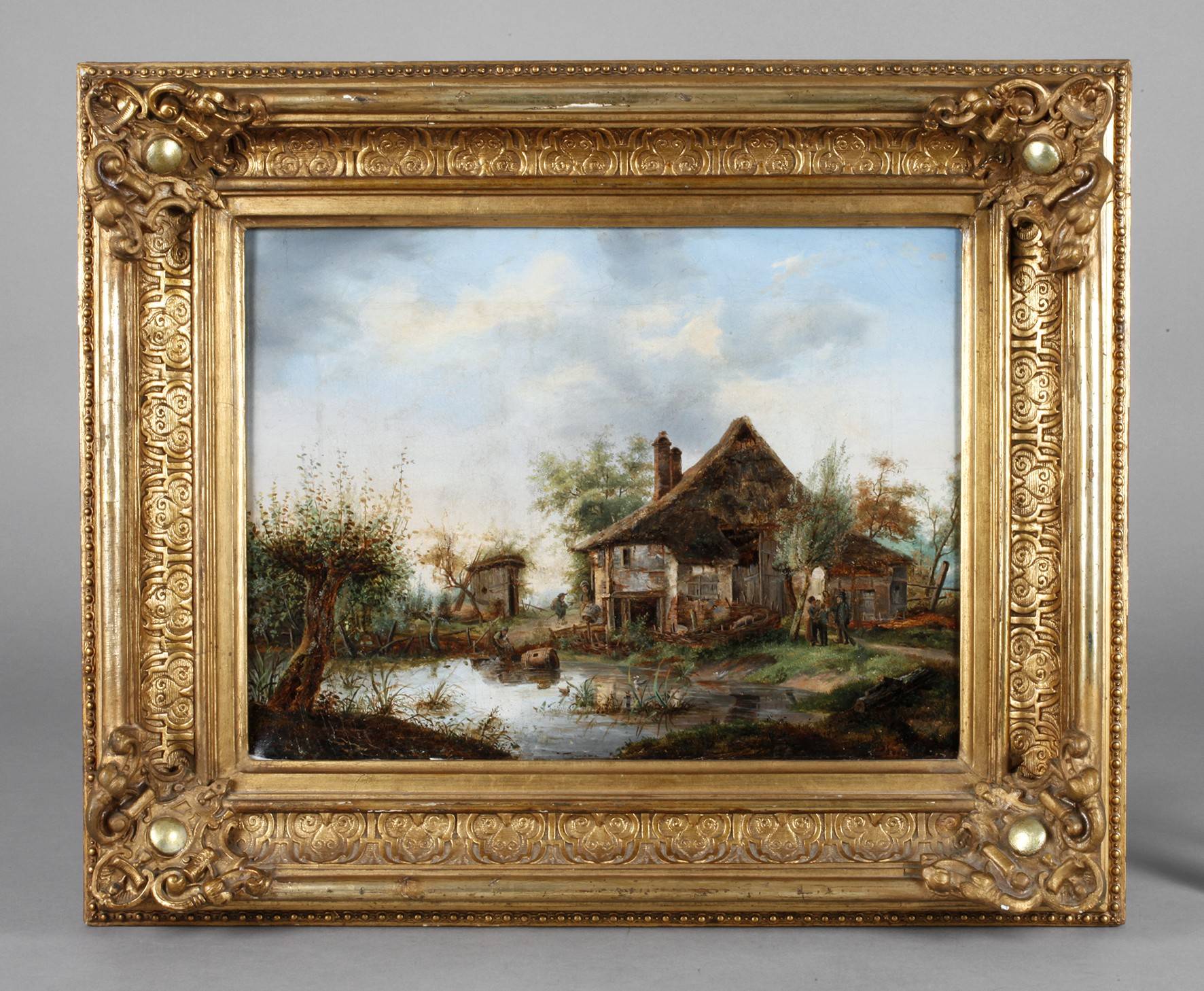 Prof. Johann Christian Klengel, Dorfidyll