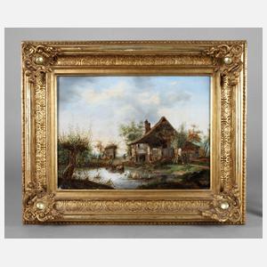 Prof. Johann Christian Klengel, Dorfidyll