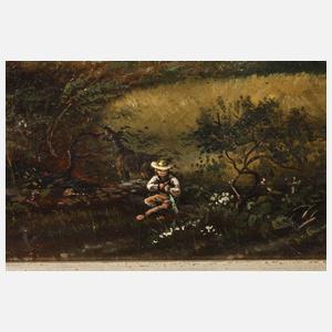 Friedrich Wilhelm Leuteritz, attr., Stadtansicht