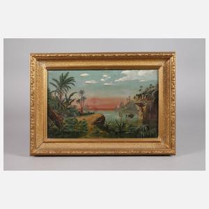 Paar tropische Landschaften