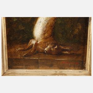 Bernhard Willmann, attr., Erlegter Hase