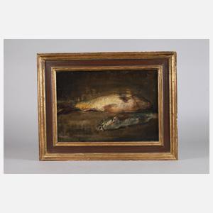 Prof. Ernst Karl Georg Zimmermann, attr., Fischstillleben