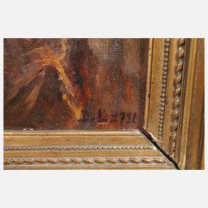 ”König David die Harfe spielend” nach Rubens