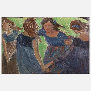 Mädchenreigen, Jugendstil