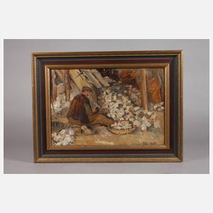 Otto Westphal, attr., Steinklopfer an der Schütte