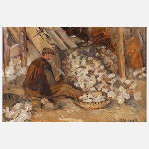 Otto Westphal, attr., Steinklopfer an der Schütte