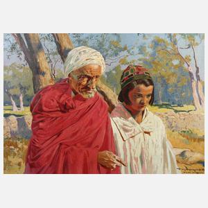 Prof. Feliks Michal Wygrzywalski, Orientalische Szene