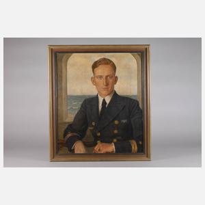 Sophus Hansen, Junger Mann in Marineuniform