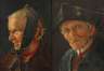 T. Müller, Paar Bauerportraits