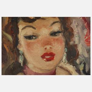 André Valck, Kokotte im Café