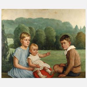 Karl Mons, Kinder in weiter Talaue