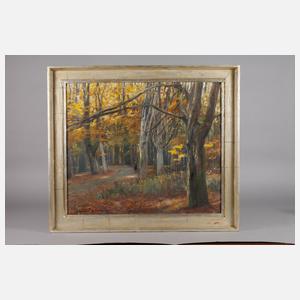 Ferdinand Barth, Spaziergänger im Herbstwald