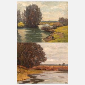 Karl Neuss, Zwei Landschaften bei Braunschweig