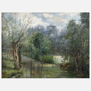 Sommerliche Bachlandschaft