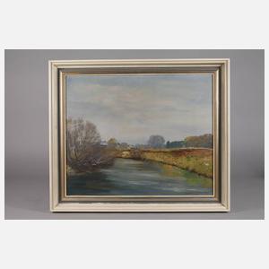 Hans Gärtner-Treffenthal, Flusslandschaft