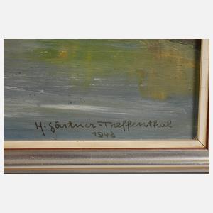 Hans Gärtner-Treffenthal, Flusslandschaft
