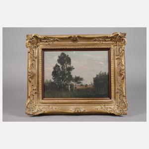 Prof. Ludwig Willroider, attr., Moorlandschaft bei Dachau