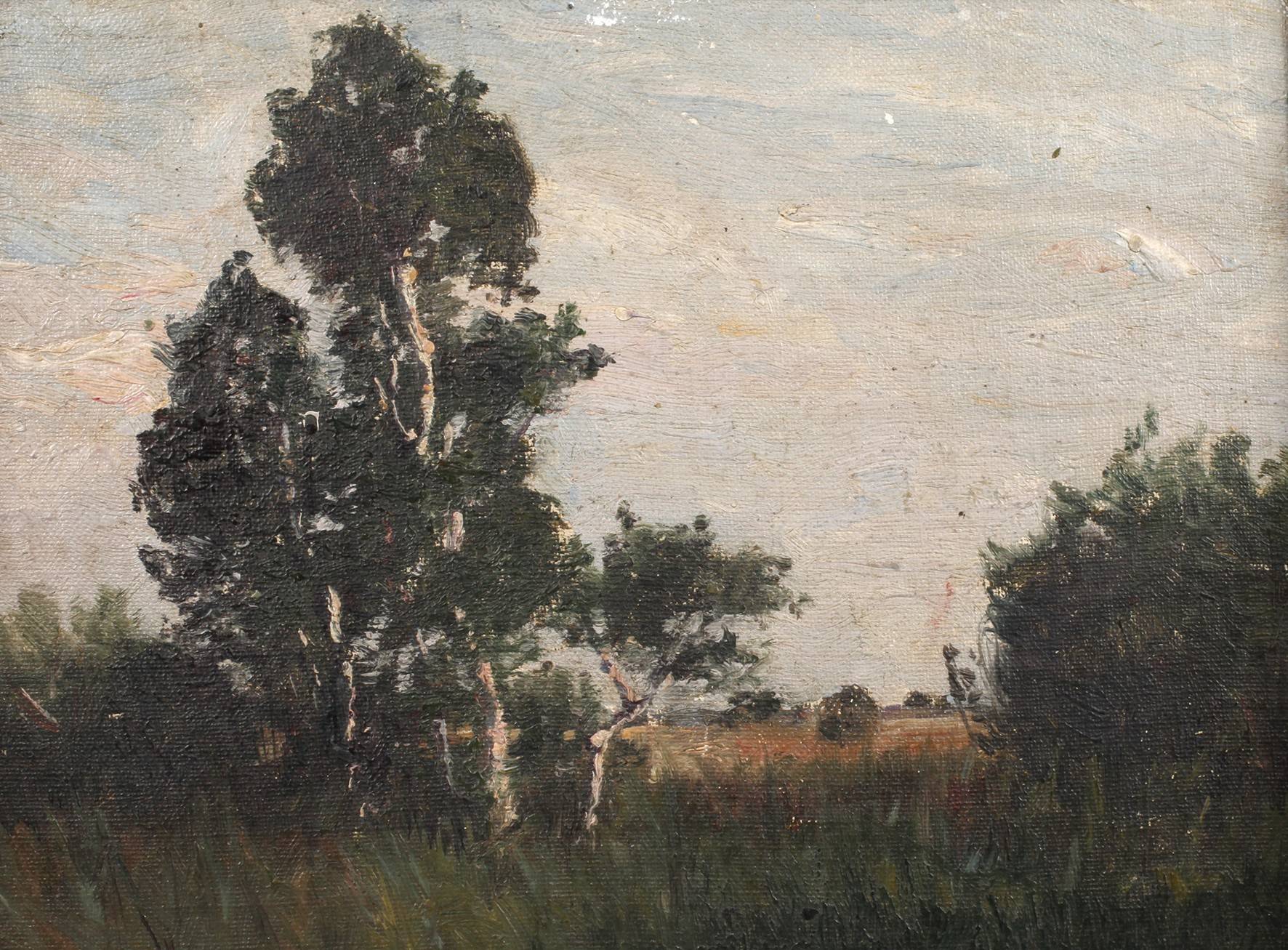 Prof. Ludwig Willroider, attr., Moorlandschaft bei Dachau