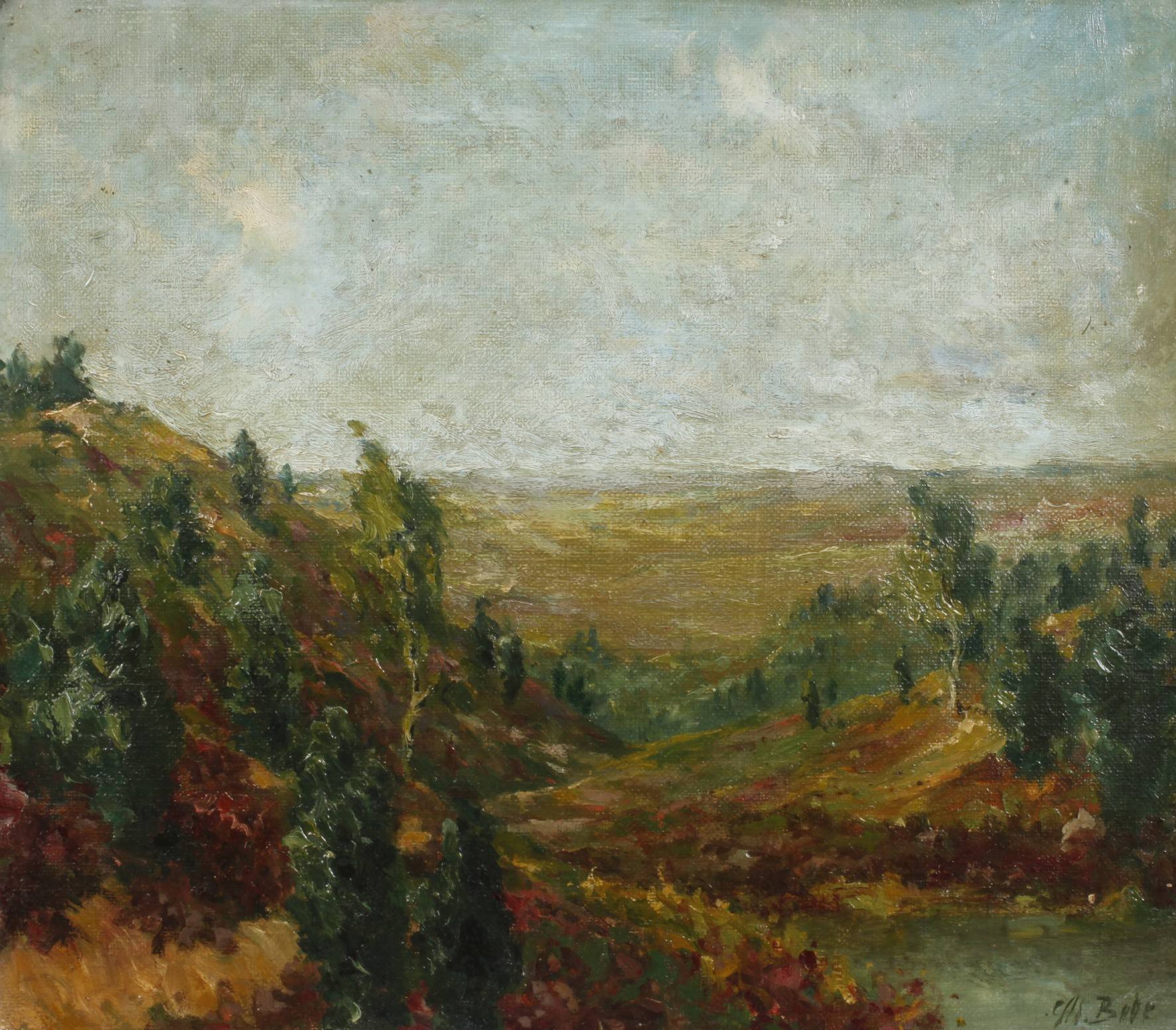 Adolf Bode, Sommerlandschaft