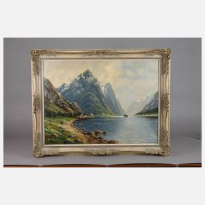 Erich Künzel, attr., Fjorlandschaft