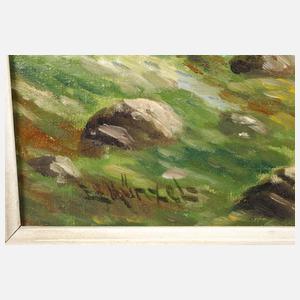 Erich Künzel, attr., Fjorlandschaft