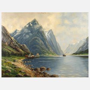 Erich Künzel, attr., Fjorlandschaft