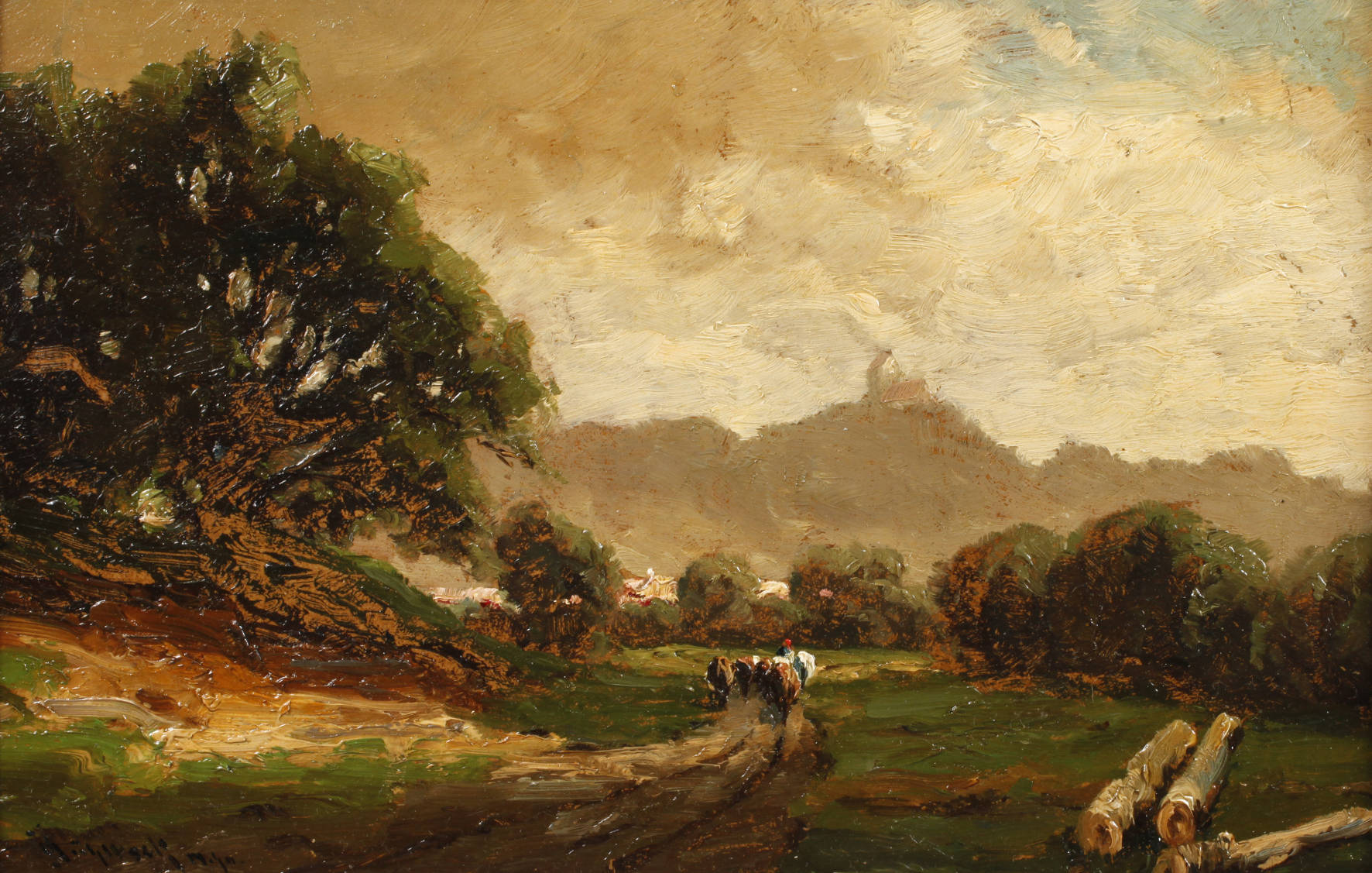 Josef Mühlbeck, Kleine Landschaft