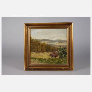 H. Schmeisser, Haus in Sommerlandschaft