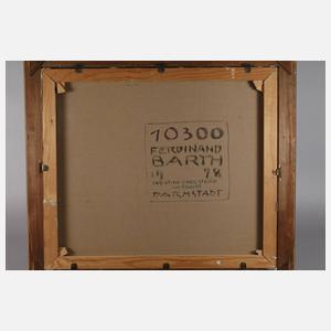 Ferdinand Barth, Hühnervolk in der Herbstsonne