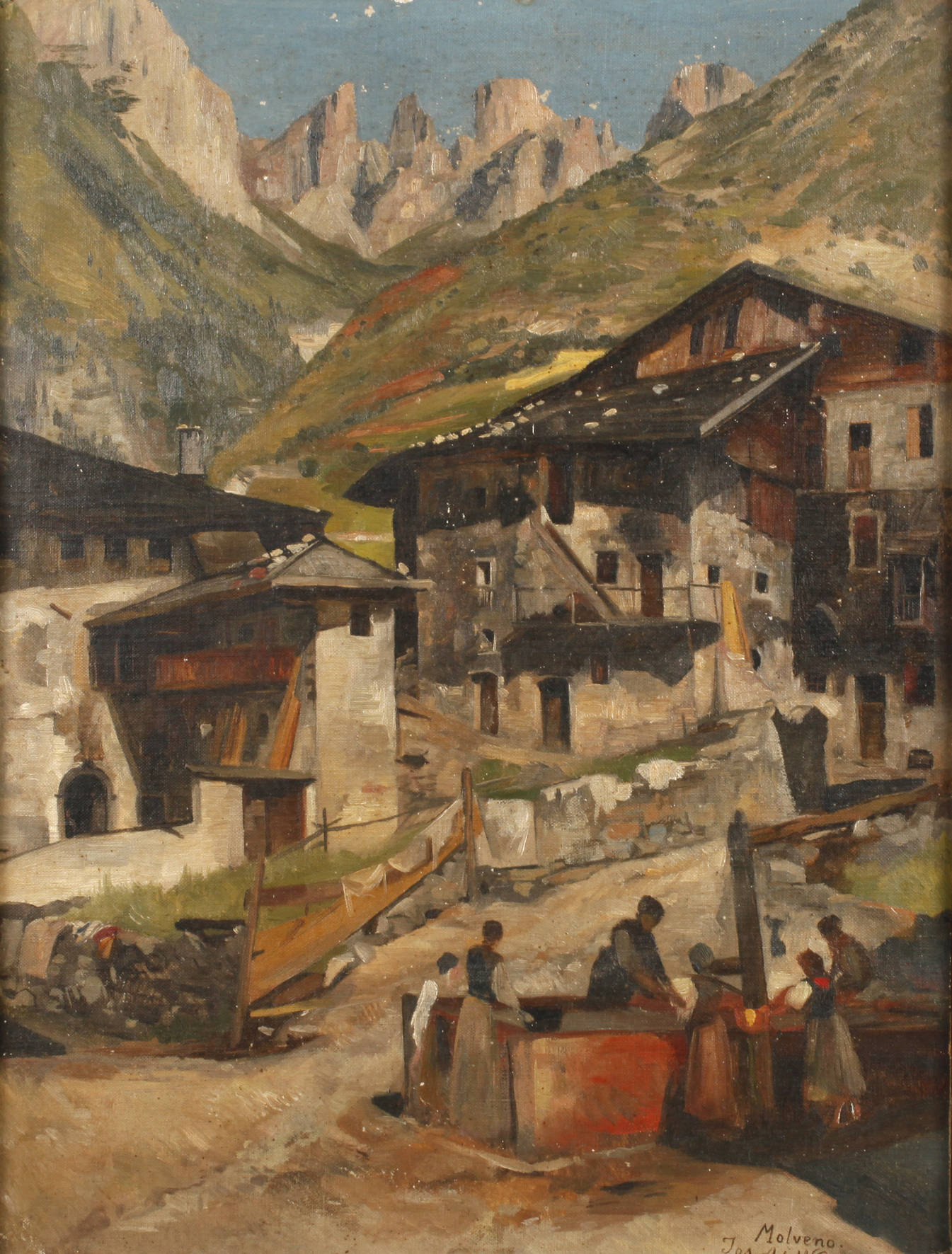 Jos. Adolf Gross, Ansicht Molveno