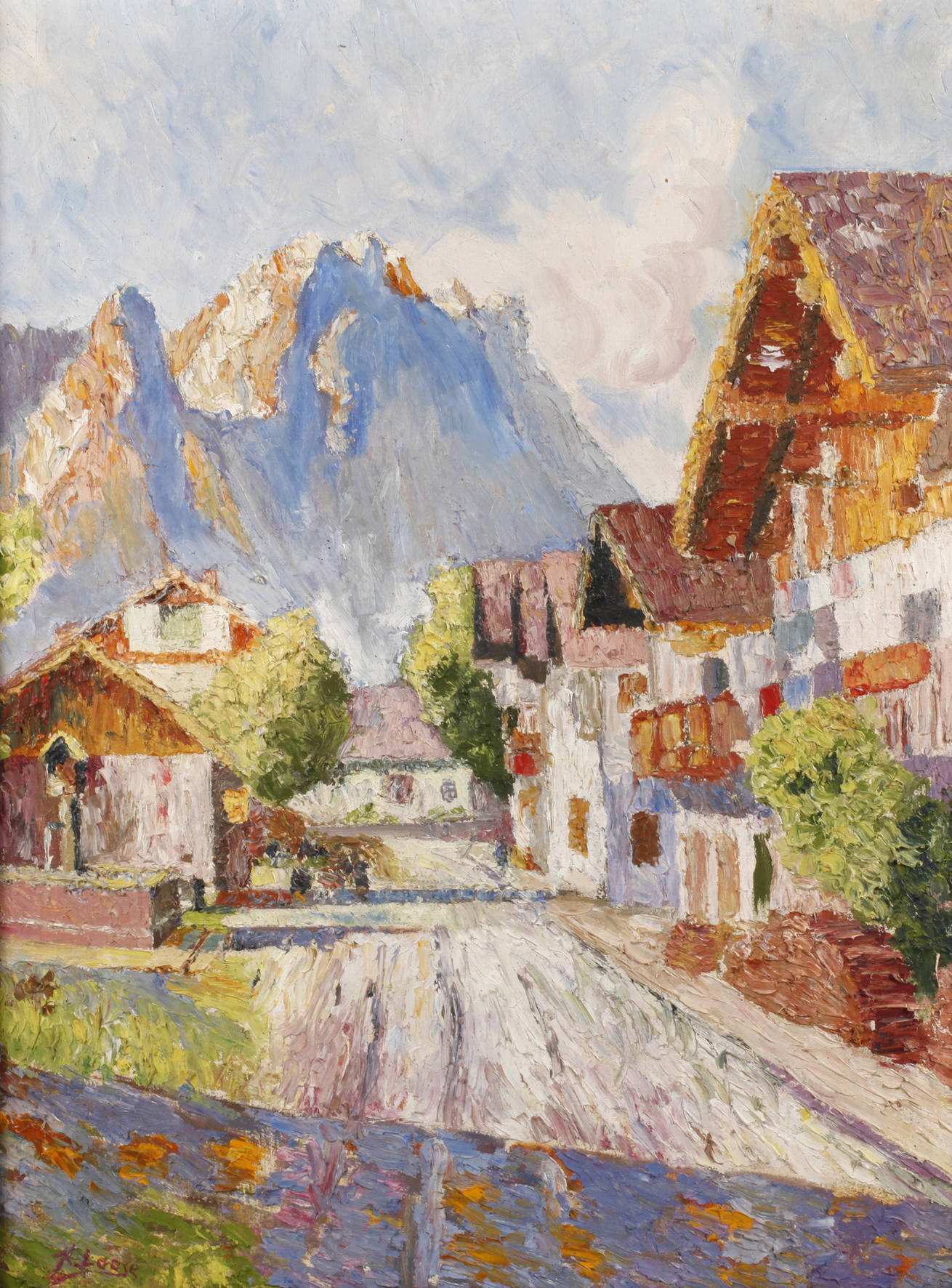 K. Loose, Ansicht Garmisch-Partenkirchen