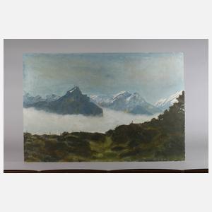 Sommerliche Hochgebirgslandschaft