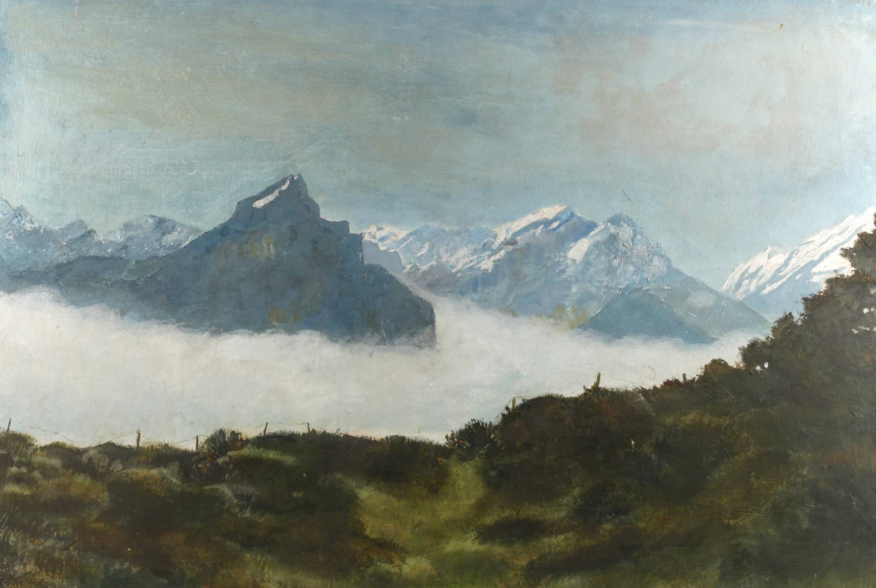 Sommerliche Hochgebirgslandschaft