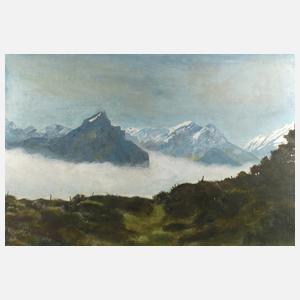 Sommerliche Hochgebirgslandschaft