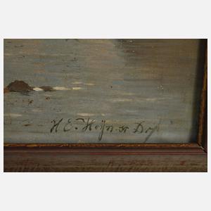 Heinrich Eduard Heyn, Norwegische Fjordlandschaft